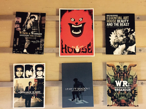 Postcards thanks to Criterion.